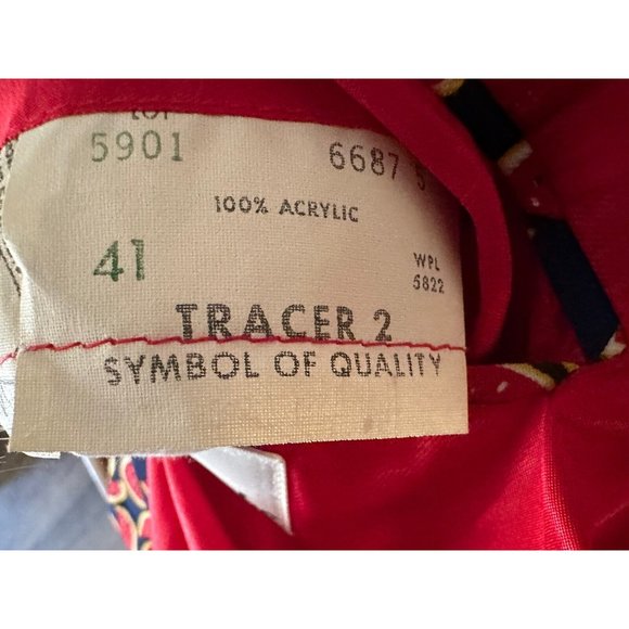 VTG Watermelon Motif Jacket Blazer Robert Drake Ft Lauderdale FL Union Made‎ USA - Picture 14 of 16